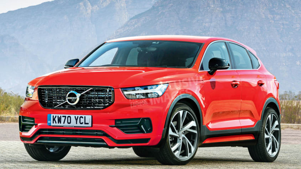 Так, предположительно, будет выглядеть новый Volvo V40. Рендер AutoExpress.