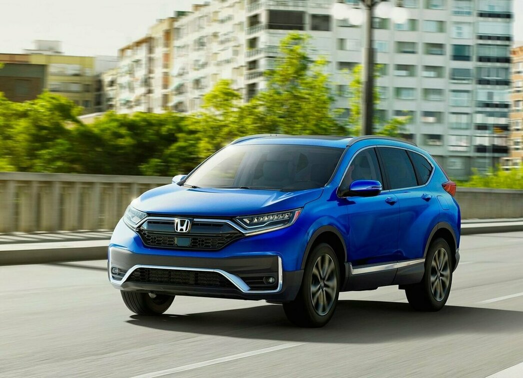 На фото Honda CR-V 2020 модельного года