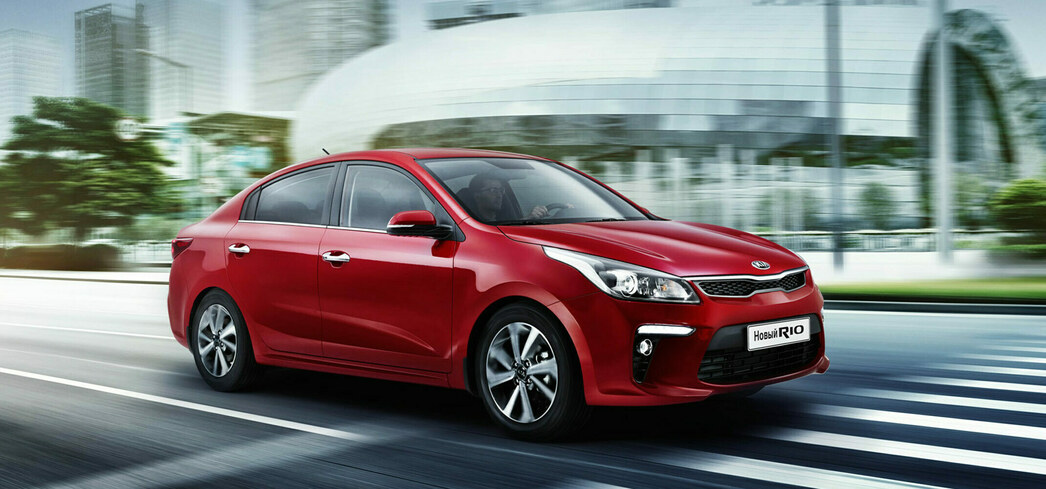 На фото KIA Rio