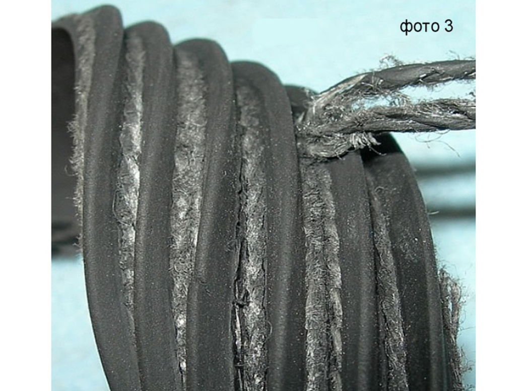 Фото 3 - Выпадение резистивной вставки клинового ремня