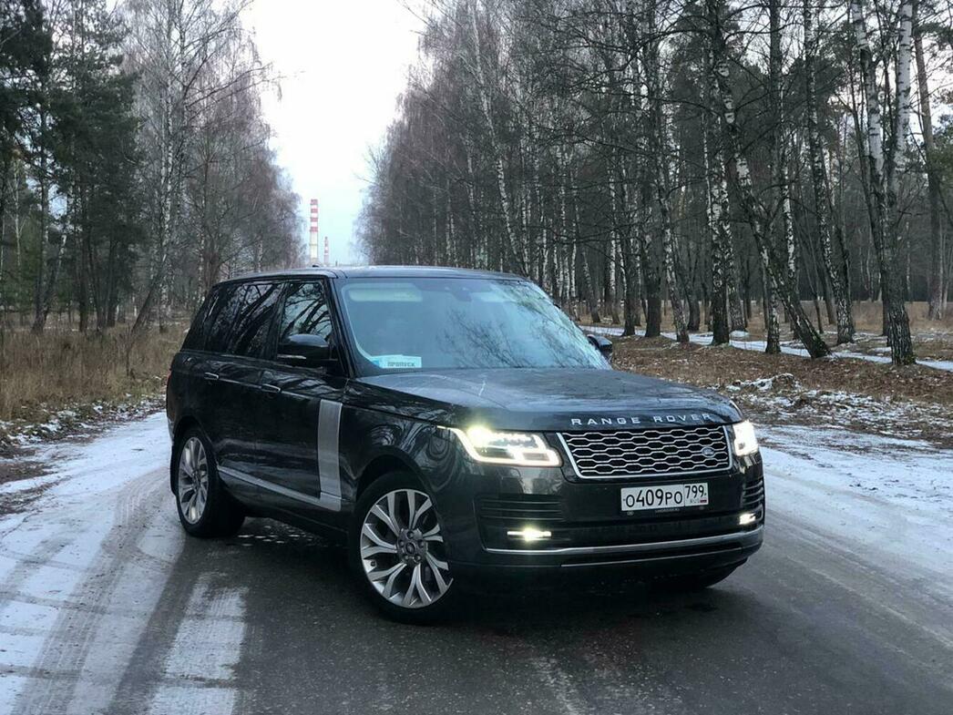 Рендж Ровер спорт в снегу