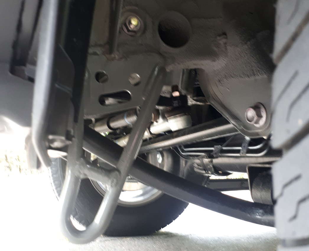 Вот так выглядит буксировочная проушина