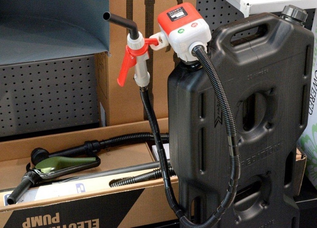 Для экспедиционных канистр увеличенного объема уже проектируются свои миниатюрные помпы.