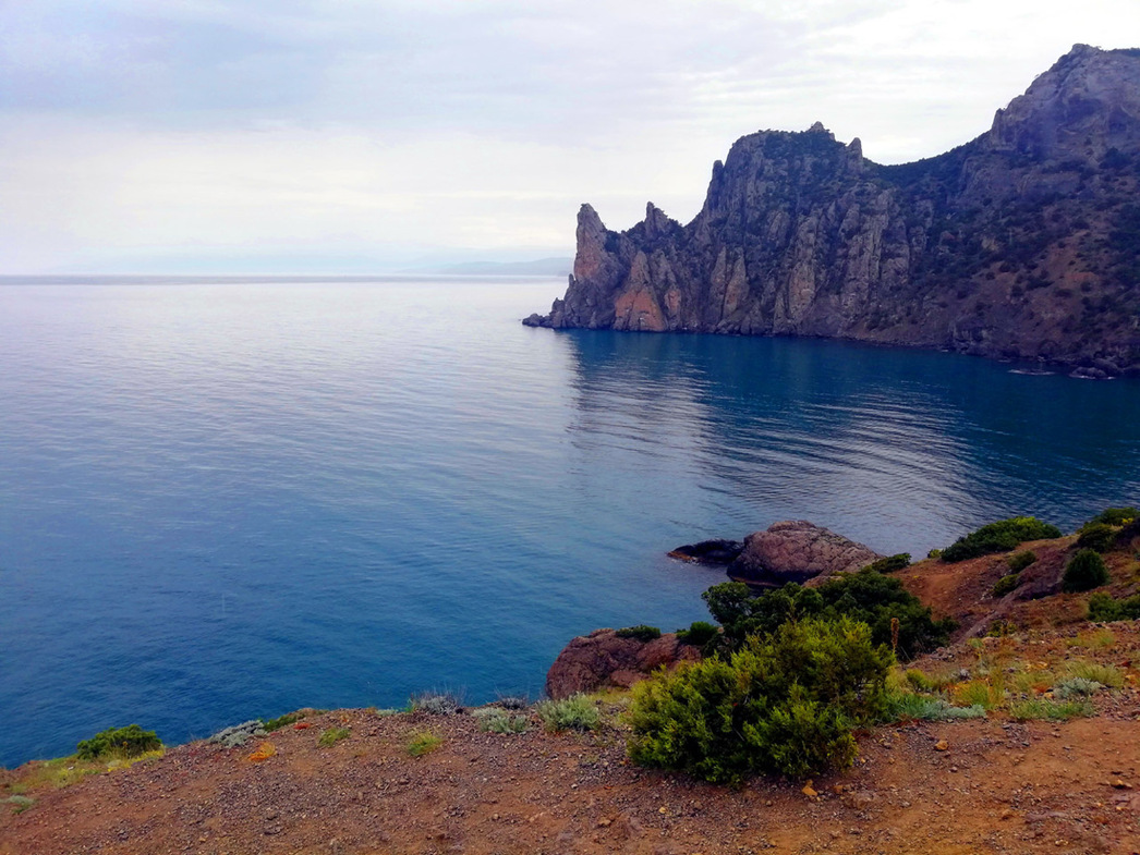 Дивные виды открываются с Галицынской тропы.