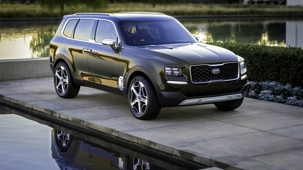 Самый крупный кроссовер марки - Kia Telluride