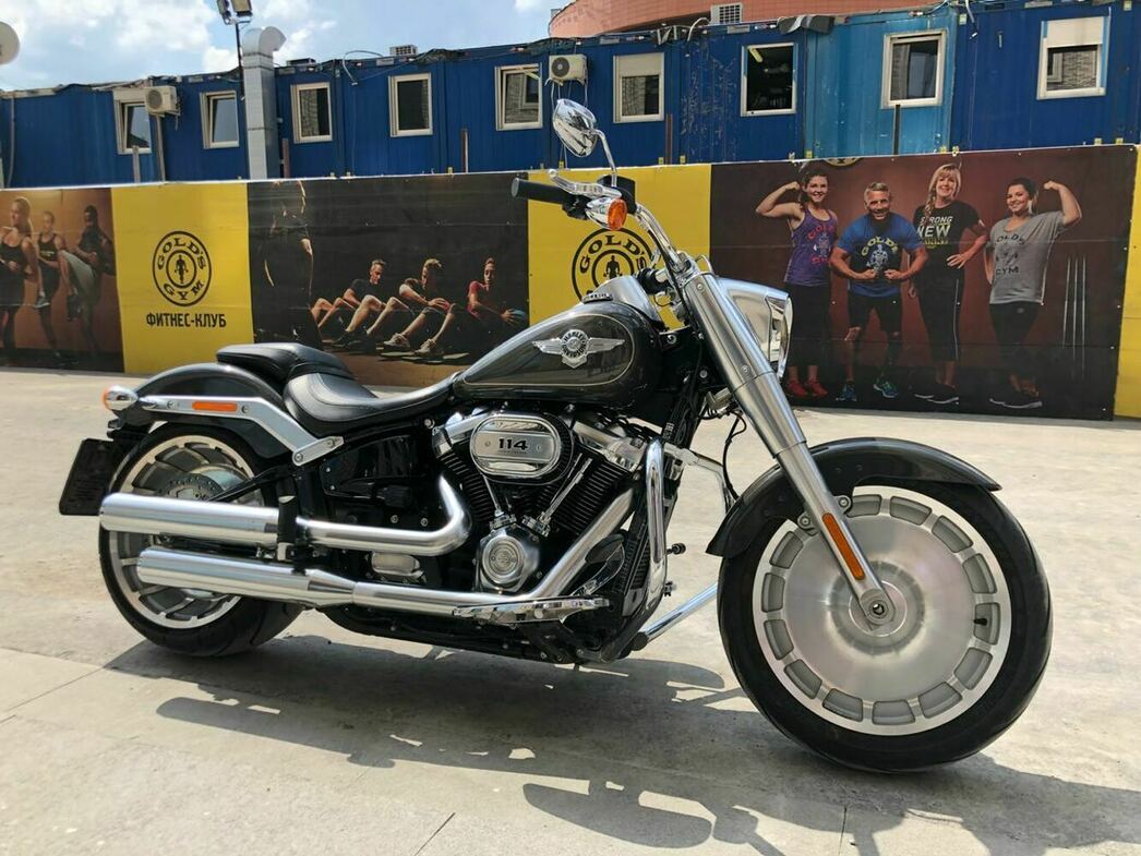 РњРѕС‚РѕС†РёРєР» fat boy Harley Davidson Terminator
