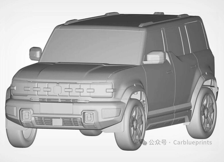 Изображение Chery готовит таинственный внедорожник с брутальным дизайном