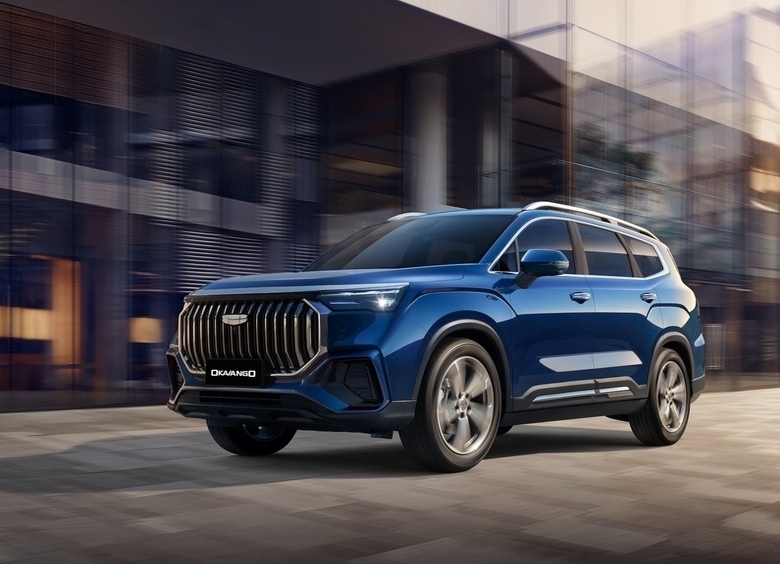 Изображение Geely готовится к российским продажам семиместного кроссовера Okavango