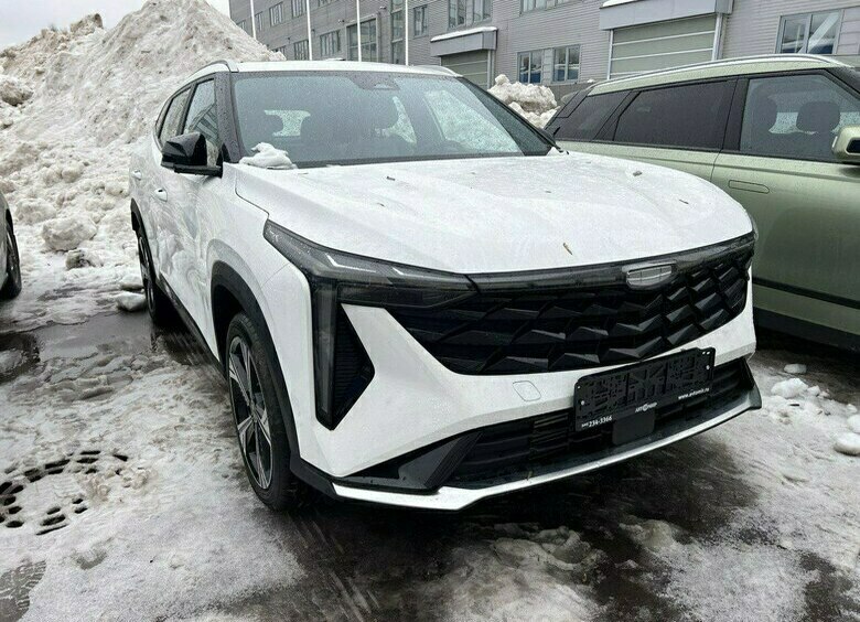 Изображение В Москве нашелся таинственный кроссовер Geely