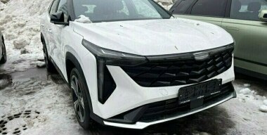В Москве нашелся таинственный кроссовер Geely
