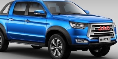 Новый китайский пикап JAC T8 приехал в Россию
