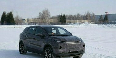 Электромобиль «Атом» вышел на ездовые испытания