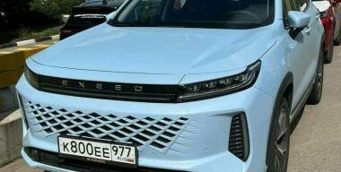 Обновленный кроссовер Exeed LX приехал в Россию