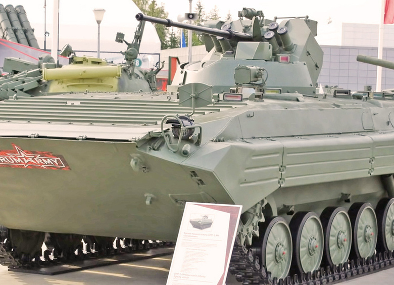 Изображение Поляки назвали «золотом» модернизированную БМП-1АМ «Басурманин»