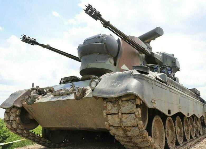 Изображение На Украине впервые «засветилась» самоходная зенитка из Иордании