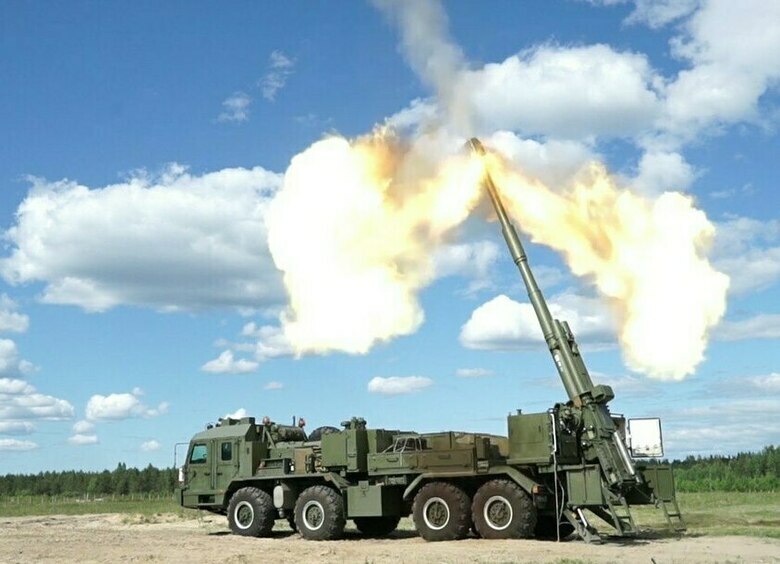 Изображение Новейшая российская гаубица «Мальва» начала кошмарить врага на Украине