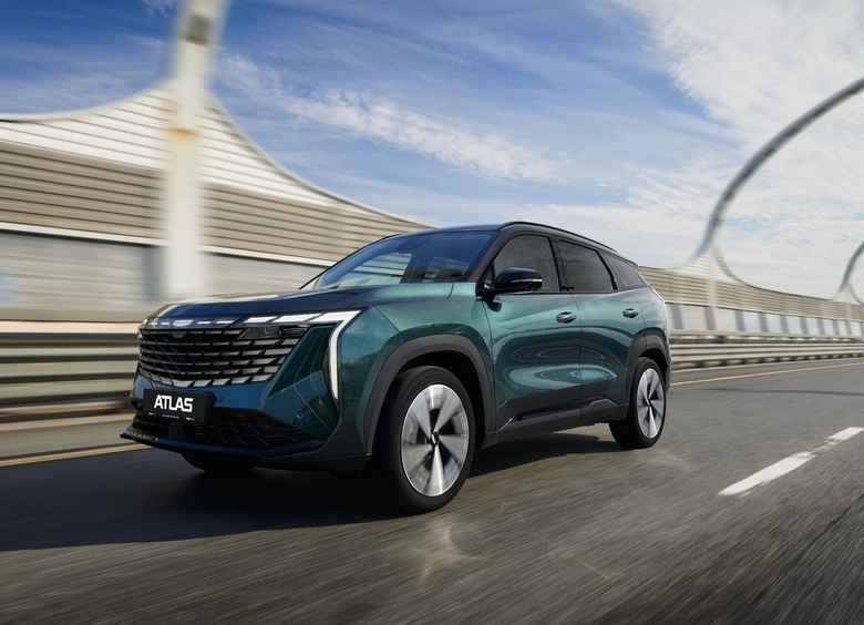 Изображение В России начались продажи полноприводного Geely Atlas