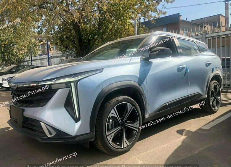 Изображение Geely Atlas Cool впервые сфотографировали в России