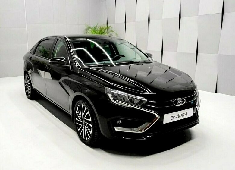 Изображение Фото экстерьера электрической LADA e-Aura появилось в Сети