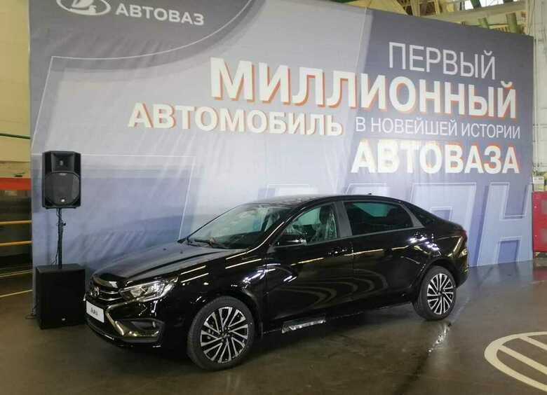 Изображение АВТОВАЗ выпустил миллион автомобилей с момента ухода иностранных партнеров