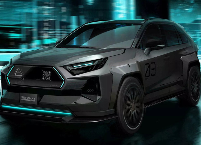 Изображение Toyota анонсировала премьеру «дерзкого» RAV4 в исполнении Dark Side