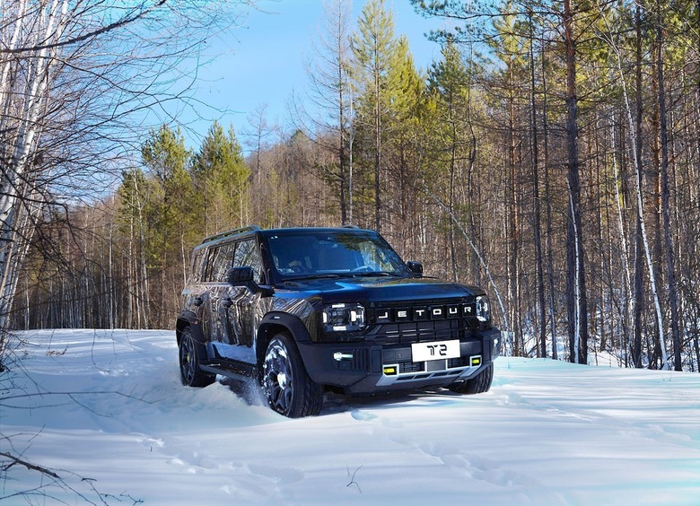 Изображение Jetour T2 привезут в Россию в максимальной комплектации с «автоматом»
