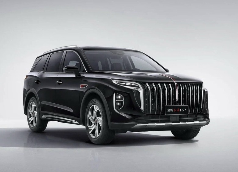 Изображение Появились новые подробности о кроссовере Hongqi HS7 для России