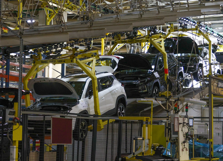 Изображение Россия нарастила производство легковых автомобилей на 39%