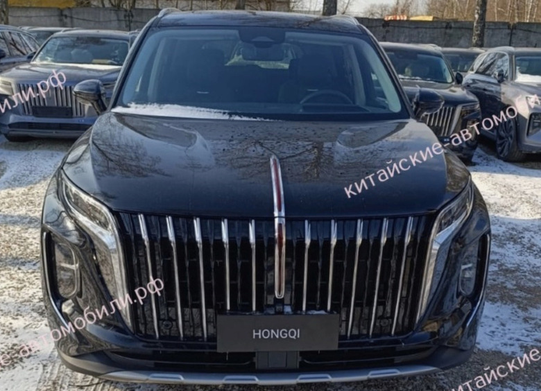 Изображение Кроссовер Hongqi HS7 второго поколения заметили в России