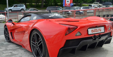 Российский спорткар Marussia выставили на продажу в Москве 30 млн рублей