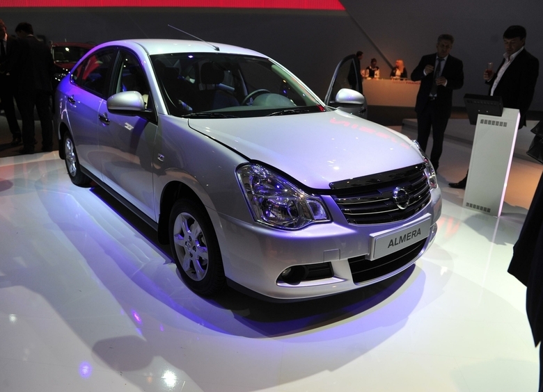 Изображение В Москве выставили на продажу Nissan Almera, выпущенный АВТОВАЗом