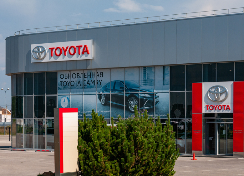 Изображение Toyota вошла в топ-10 российского рынка новых авто после долгой паузы