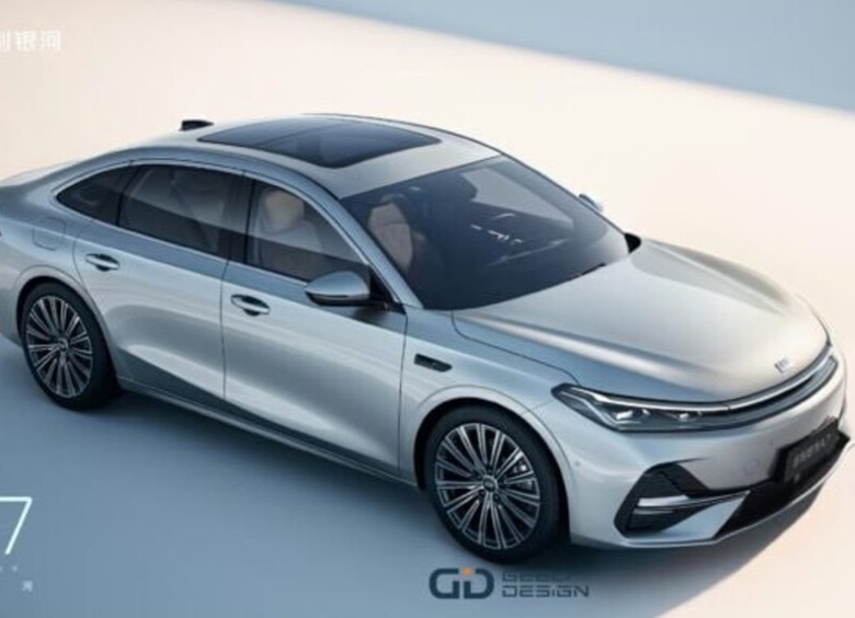 Изображение Гибридный седан Geely Galaxy A7 EM-i официально дебютировал в Китае