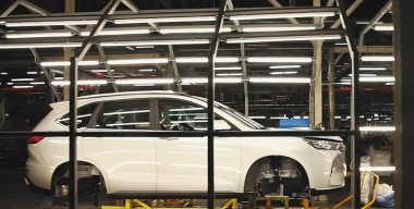 Первый кузов кроссовера Haval M6 покрасили в Калуге