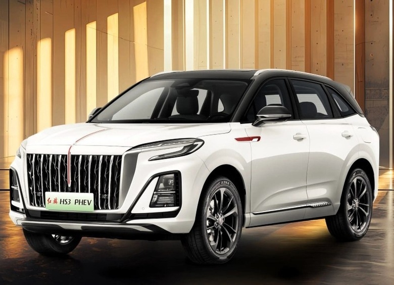 Изображение Стартовали продажи обновленного кроссовера-гибрида Hongqi HS3 в Китае