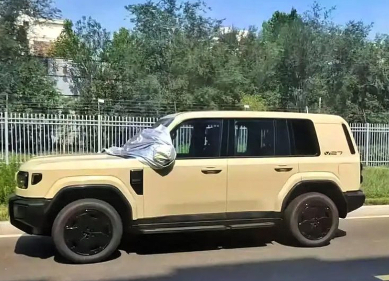Изображение Кроссовер Chery iCar V27 «засветился» без камуфляжа в Китае