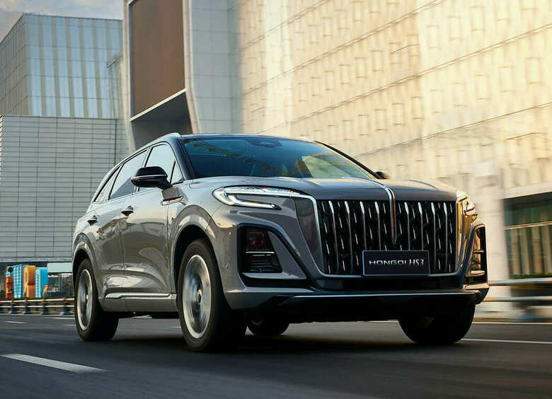 Изображение Hongqi презентовала кроссовер-гибрид HS3 Jinwei Plus в Китае