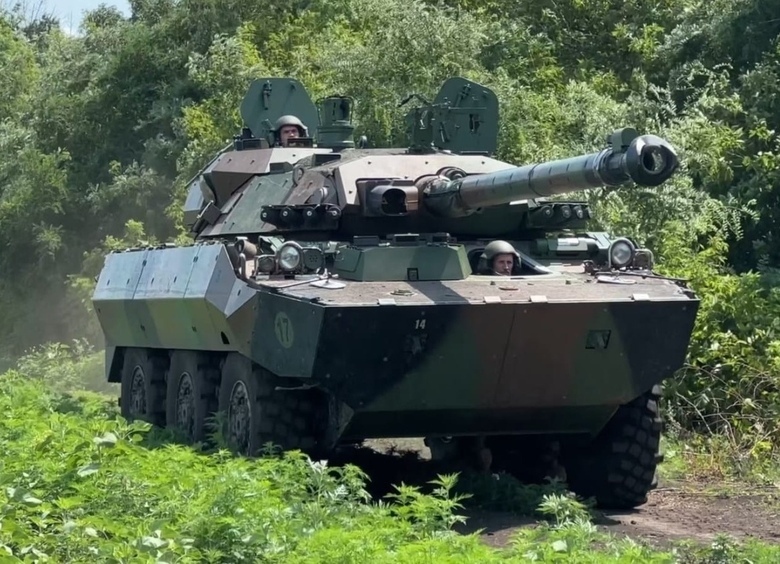 Изображение Французский «багет»: как хохлы «реанимируют» броневики AMX-10RC