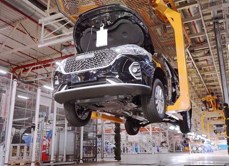 Изображение Haval M6 начали выпускать в Калуге по полному циклу