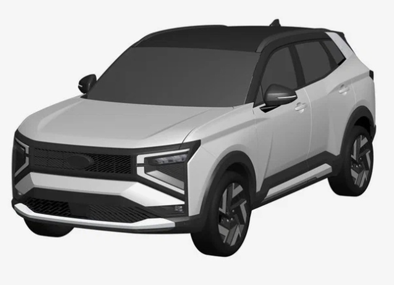 Изображение АВТОВАЗ запатентовал экстерьер кроссовера LADA Azimut
