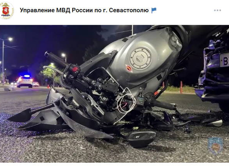 Изображение Столкновение с Porsche на ялтинской трассе унесло жизнь пассажирки мотоцикла
