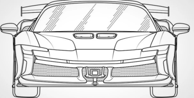 Ferrari запатентовала в России дизайн суперкара SF90 XX Stradale