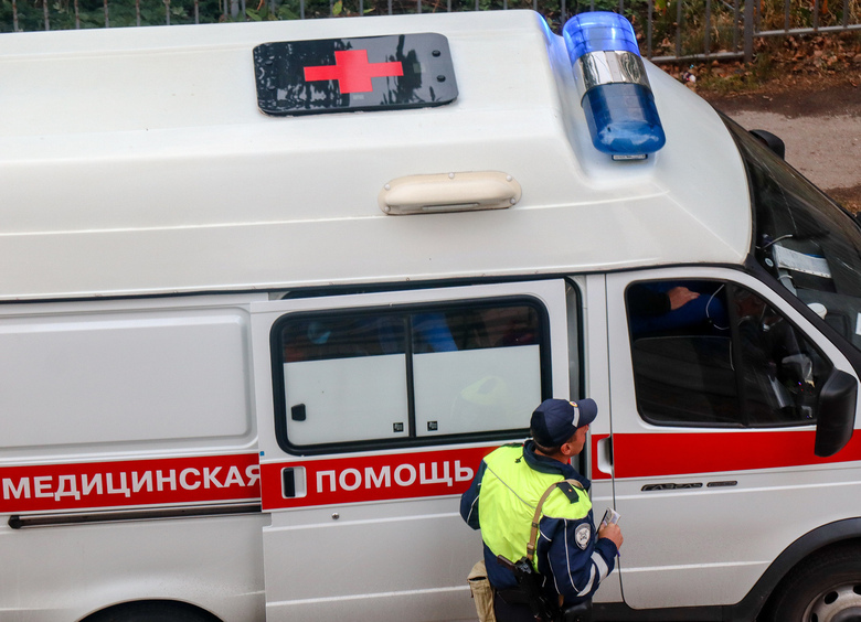 Изображение Массовое столкновение парализовало движение по улице Шмидта в Мурманске