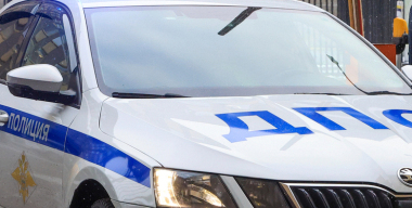 Металловоз протаранил иномарку у здания правительства Тулы