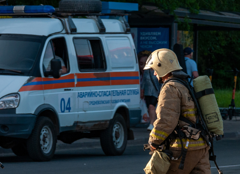 Изображение Водитель погиб в массовом ДТП с пожаром на трассе «Сибирь» в Иркутской области
