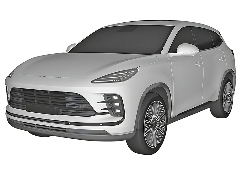 Запатентован дизайн кроссовера Exeed MX для глобального рынка