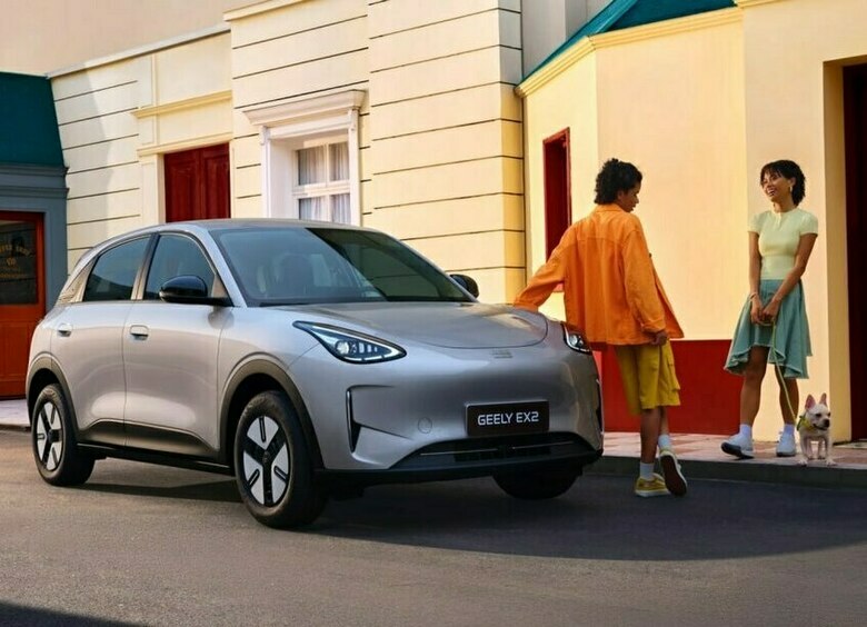 Электрокар Geely EX2 сертифицировали для стран ЕАЭС