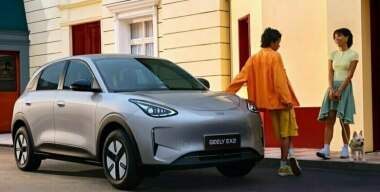 Электрокар Geely EX2 сертифицировали для стран ЕАЭС