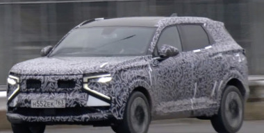 Новейший кроссовер LADA Azimut выехал на тестовый полигон