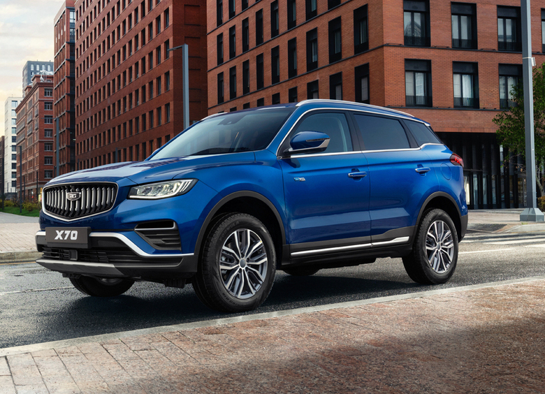 Belgee презентовала для России обновленный кроссовер X70 с полным приводом